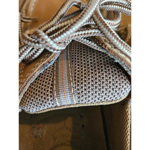 Thom McAn Men's Kellan 3 Lace Up Boat Shoes Brown Leather Size 9 - Picture 10 of 10